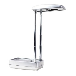 Міні-лампа настільна складана Bergamo сріблястий - 0403165