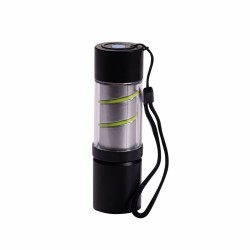 Ліхтарик акумуляторний 2в1 TheGeneral Eridan, з кольоровим підсвічуванням зелений - 100020122-04