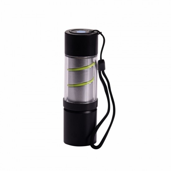 Ліхтарик акумуляторний 2в1 TheGeneral Eridan, з кольоровим підсвічуванням зелений - 100020122-04 Ліхтарик акумуляторний 2в1 TheGeneral Eridan, з кольоровим підсвічуванням зелений - 100020122-04