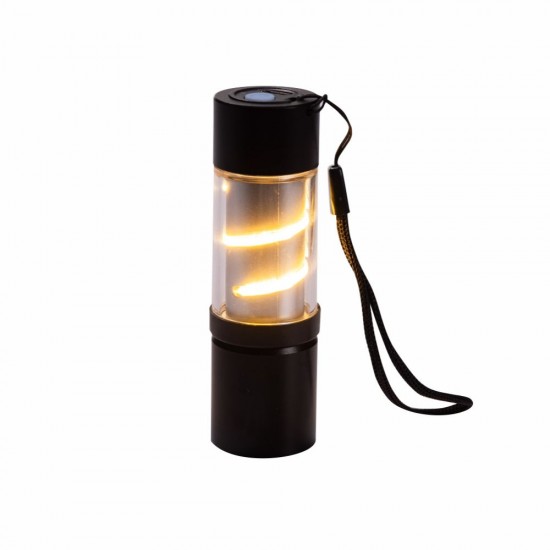 Ліхтарик акумуляторний 2в1 TheGeneral Eridan, з кольоровим підсвічуванням жовтий - 100020122-05