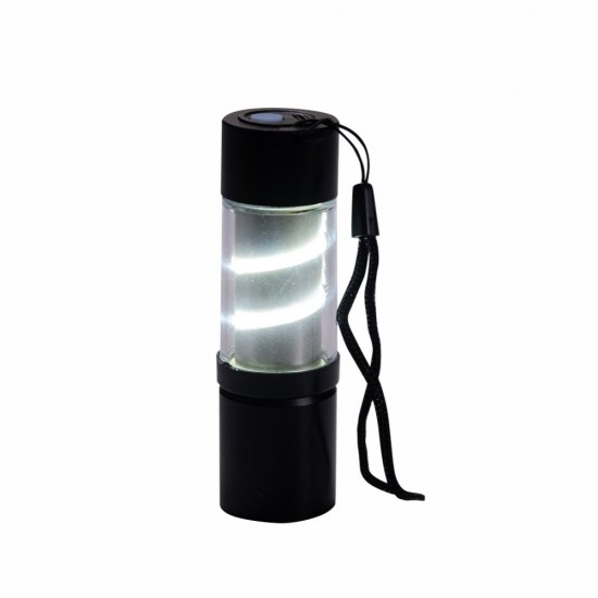 Ліхтарик акумуляторний 2в1 TheGeneral Eridan, з кольоровим підсвічуванням білий - 100020122-08