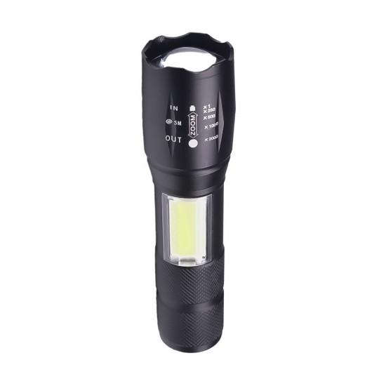 Ліхтарик акумуляторний TheGeneral Velox з боковим COB light чорний - 100021322-01