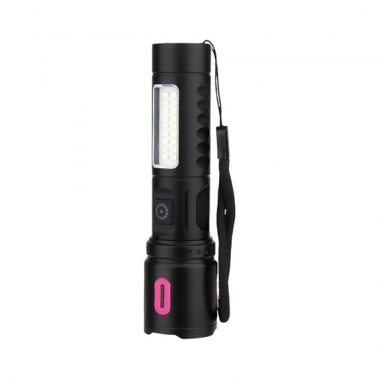 Ліхтарик акумуляторний TheGeneral Lumix з боковим COB light чорний - 100021622-01