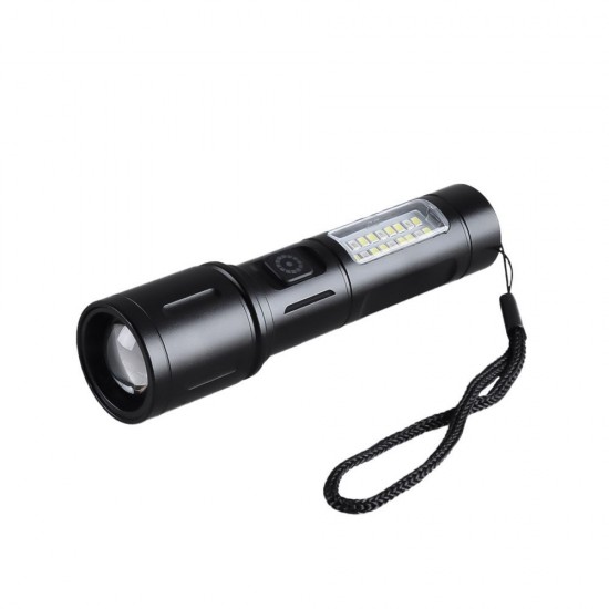 Ліхтарик акумуляторний TheGeneral Zing з боковим COB light чорний - 100021722-01