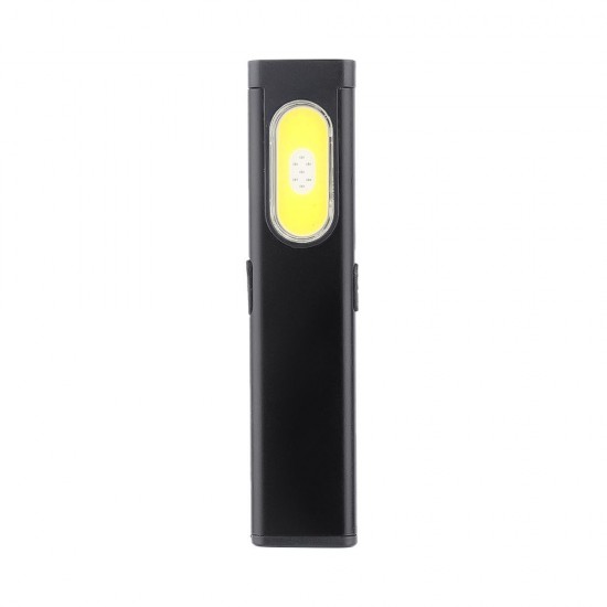 Ліхтарик акумуляторний TheGeneral Shine з боковим COB light та кліпсою чорний - 100022022-01