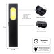 Ліхтарик акумуляторний TheGeneral Shine з боковим COB light та кліпсою чорний - 100022022-01 Ліхтарик акумуляторний TheGeneral Shine з боковим COB light та кліпсою чорний - 100022022-01