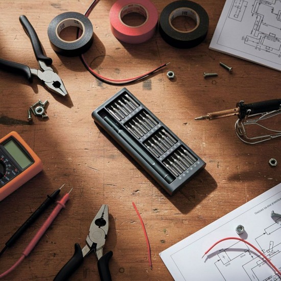 Набір викруток 25в1 TheGeneral NanoPro графітовий - 100030722-11 Набір викруток 25в1 TheGeneral NanoPro графітовий - 100030722-11