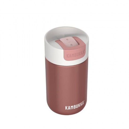 Термокружка Kambukka Olympus, вакуумний, сталевий, 300 мл рожевий - 11-02004