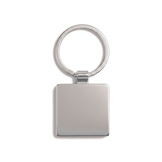 Брелок Bergamo Square сріблястий - 120030322-77