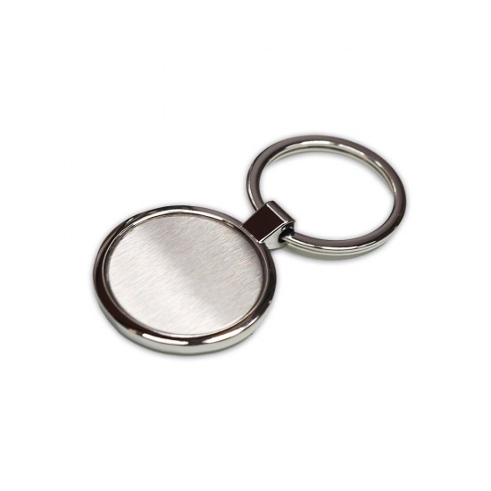 Брелок Bergamo Circle сріблястий - 120030422-77