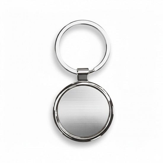 Брелок Bergamo Circle сріблястий - 120030422-77