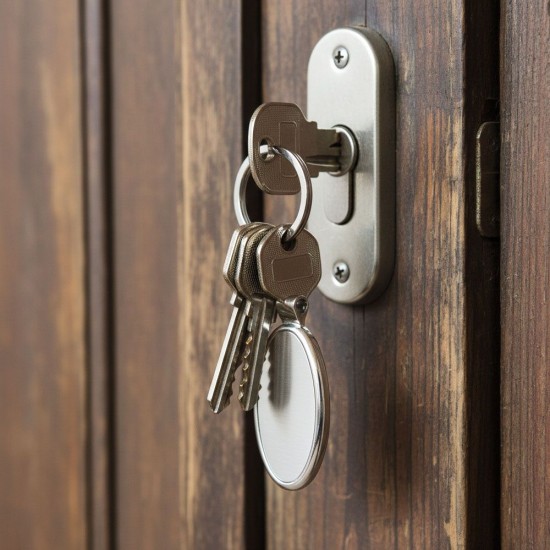 Брелок Bergamo Olive сріблястий - 120030522-77 Брелок Bergamo Olive сріблястий - 120030522-77