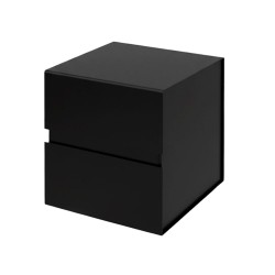 Подарункова коробка 16 х 16 см Bergamo Siena чорний - 120130113M-01