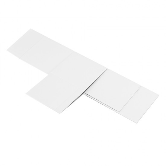 Подарункова коробка 21 х 21 см Bergamo Siena білий - 120130113L-08