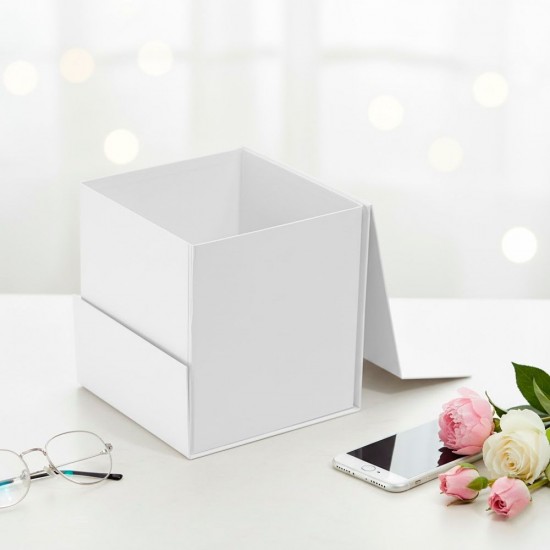 Подарункова коробка 21 х 21 см Bergamo Siena білий - 120130113L-08