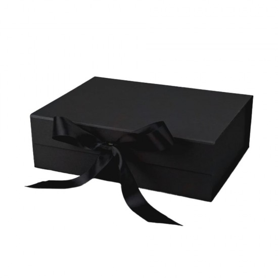 Подарункова коробка 24 х 18 см Bergamo Aurum чорний - 120130213S-01
