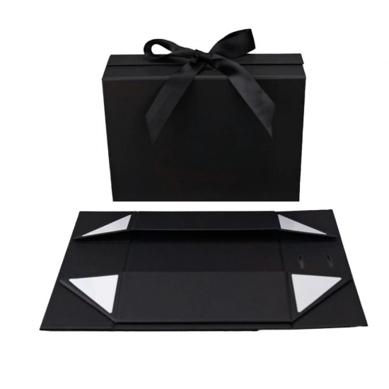 Подарункова коробка 24 х 18 см Bergamo Aurum чорний - 120130213S-01