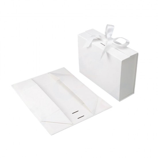 Подарункова коробка 24 х 18 см Bergamo Aurum білий - 120130213S-08