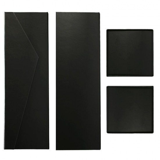 Подарункова коробка на 1 пляшку Bergamo Orlena чорний - 120130313S-01