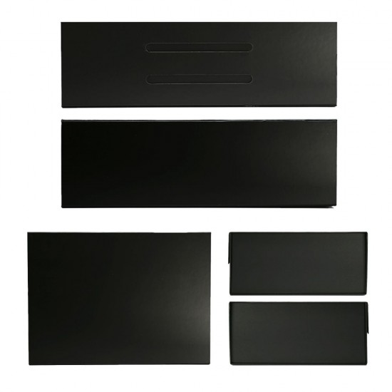 Подарункова коробка 48 х 35 см Bergamo Lorena чорний - 120130513L-01