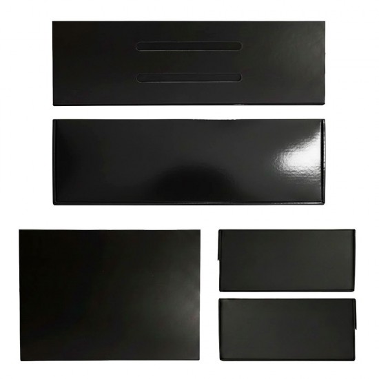 Подарункова коробка 38 х 28 см Bergamo Lorena чорний - 120130513M-01 Подарункова коробка 38 х 28 см Bergamo Lorena чорний - 120130513M-01