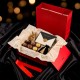 Подарункова коробка 26 х 21 см Bergamo Velvet M червоний - 120130813M-02 Подарункова коробка 26 х 21 см Bergamo Velvet M червоний - 120130813M-02