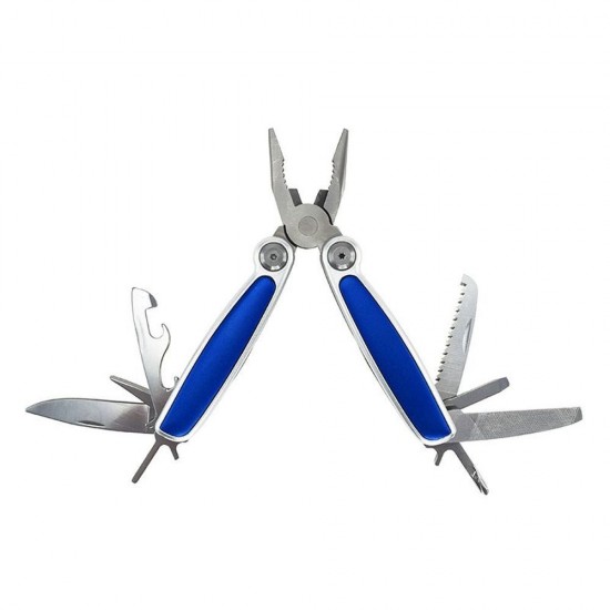 Мультитул 11в1 TheGeneral Solid, 100 мм, в чохлі синій - 1300MT-3