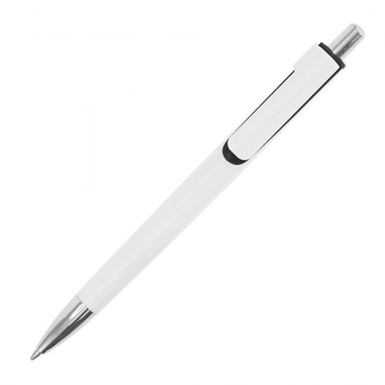 Ручка пластикова білий/чорний - 1511-1