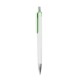 Ручка пластикова білий/зелений - 1511-4