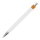 Ручка пластикова білий/помаранчевий - 1511-6
