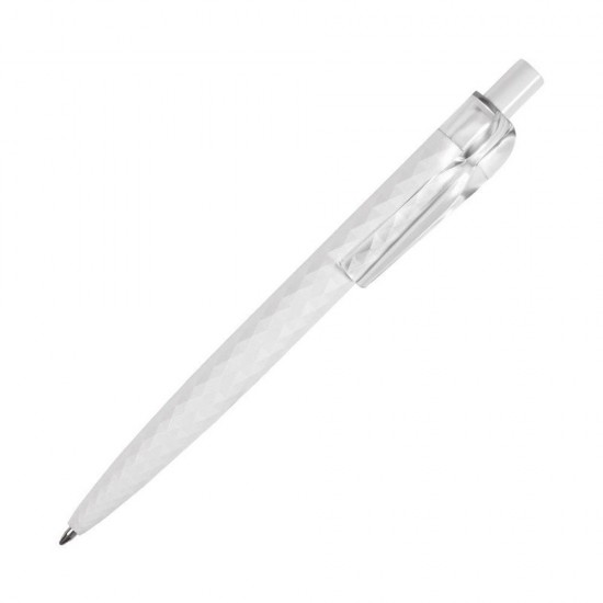 Ручка пластикова білий - 2002-8