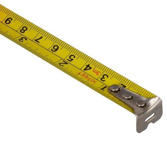 Рулетка вимірювальна 3 м Bergamo T200, прорезинений корпус зелений - 200T-4