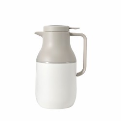 Термос 1,6 л сталевий Line Art Bali з індикатором температури, вакуумний сірий/білий - 20205-08 Термос 1,6 л сталевий Line Art Bali з індикатором температури, вакуумний сірий/білий - 20205-08