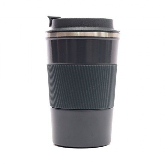 Термокружка 350 мл сталева Line Art Cyprus, вакуумна графіт - 20211-11