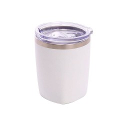 Термокружка 340 мл сталева Line Art Tunisia, вакуумна білий - 20214-08 Термокружка 340 мл сталева Line Art Tunisia, вакуумна білий - 20214-08