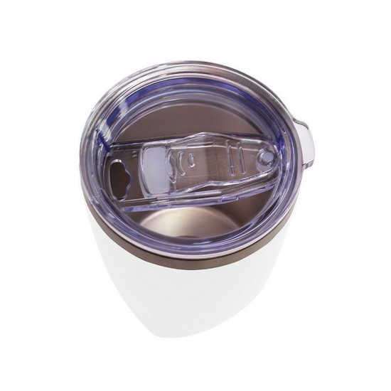 Термокружка 340 мл сталева Line Art Tunisia, вакуумна білий - 20214-08