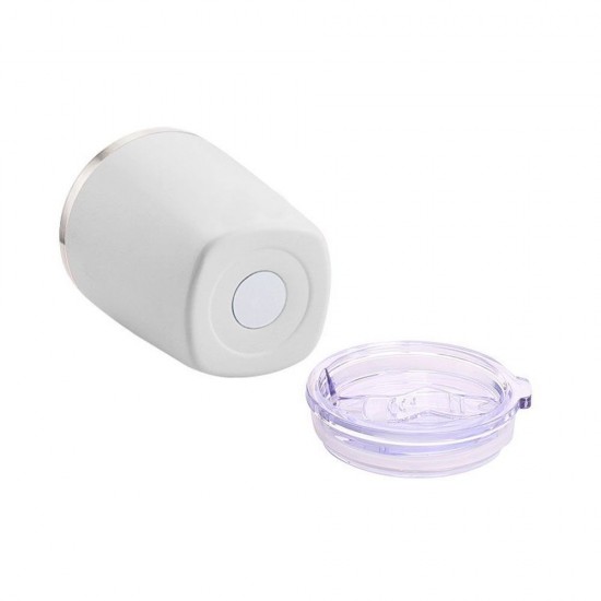 Термокружка 340 мл сталева Line Art Tunisia, вакуумна білий - 20214-08