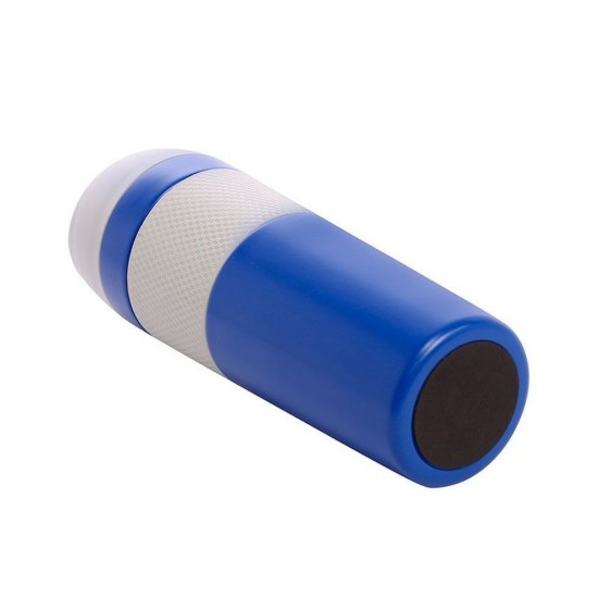 Термокружка 450 мл сталева Line Art Cuba, вакуумна синій/сірий - 20215-03