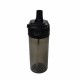 Пляшка для води Bright, тританова, 440 мл чорний - 20221wb-01