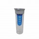 Пляшка для води Clear, тританова, 800 мл сірий/синій - 20223wb-03