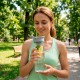 Пляшка для води 800 мл тританова Line Art Clear сірий - 20223wb-07 Пляшка для води 800 мл тританова Line Art Clear сірий - 20223wb-07