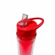Пляшка для води 620 мл тританова Line Art Liquid червоний - 20225wb-02