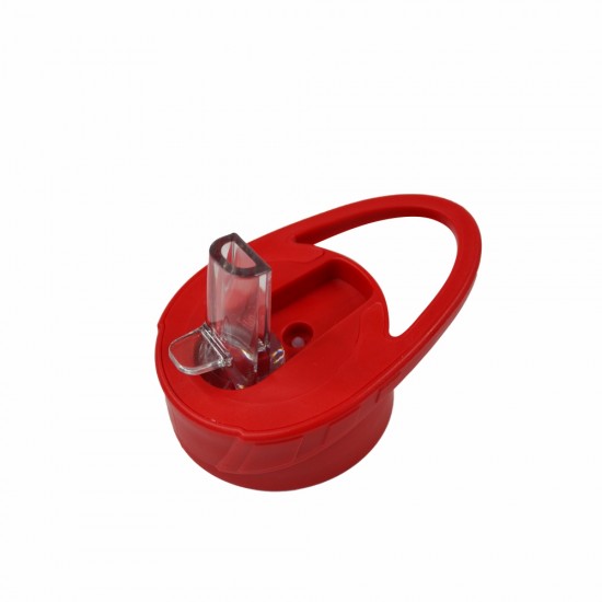 Пляшка для води 620 мл тританова Line Art Liquid червоний - 20225wb-02