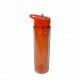 Пляшка для води Liquid, тританова, 620 мл помаранчевий - 20225wb-06