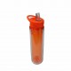Пляшка для води Liquid, тританова, 620 мл помаранчевий - 20225wb-06