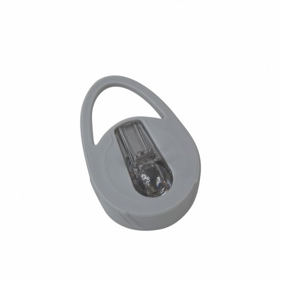 Пляшка для води 620 мл тританова Line Art Liquid сірий - 20225wb-07 Пляшка для води 620 мл тританова Line Art Liquid сірий - 20225wb-07