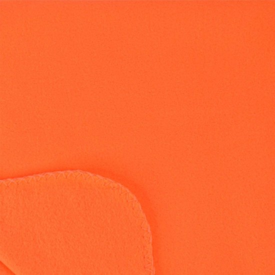 Плед флісовий Soft Me Warm 150х180 см помаранчевий - 202311pl-06