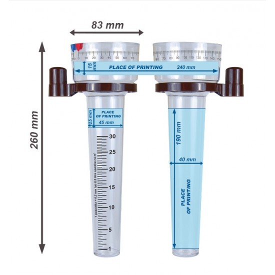 Опадомір BOTT Standard прозорий - 20231rg Опадомір BOTT Standard прозорий - 20231rg