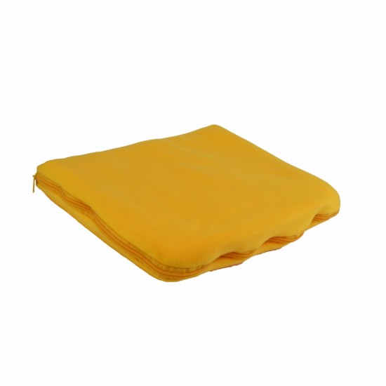 Плед-подушка флісовий Mild жовтий - 202312pl-05