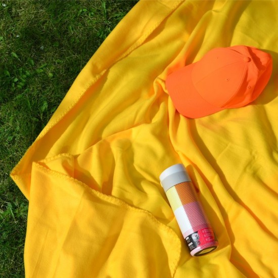 Плед-подушка флісовий Soft Me Mild 150х180 см жовтий - 202312pl-05